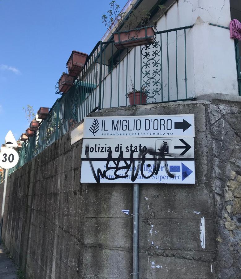 B&B Il Miglio D'Oro Ercolano Ngoại thất bức ảnh
